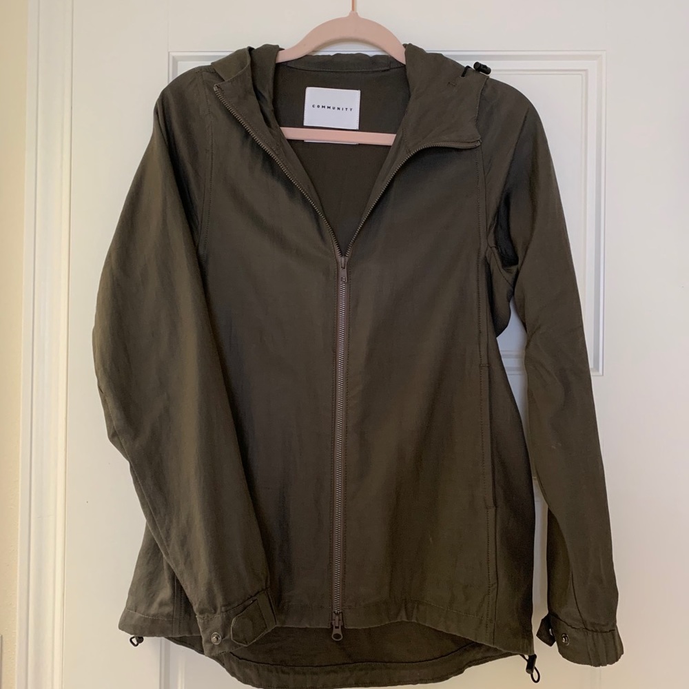 Aritzia army green jacket